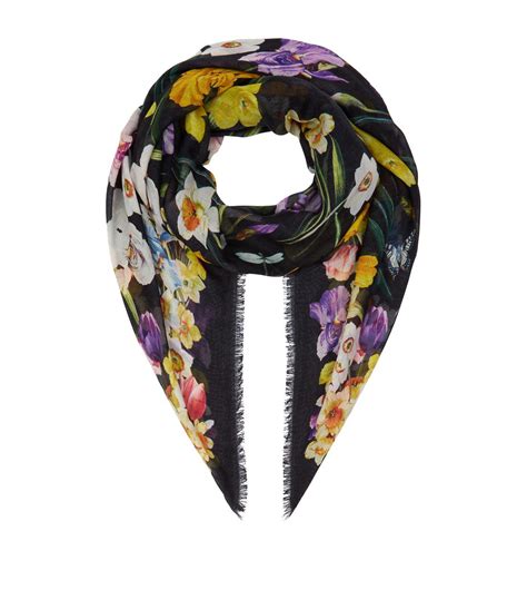 dolce gabbana silk|dolce gabbana cashmere scarf.